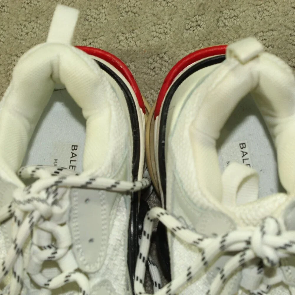 Balenciaga Womens Triple S Multicolor Lace-Up Low Top Sneaker Shoes Sz 6 / 36